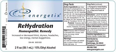 2 Oz Bottle Label (Rehydration R07 16)